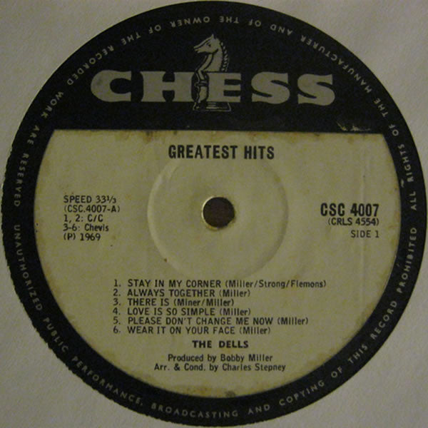 The Dells - The Dells Greatest Hits