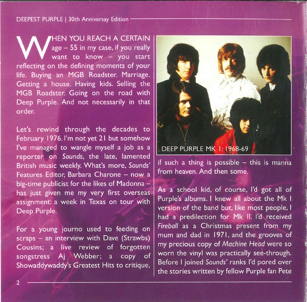 Deep Purple -Deepest Purple: The Very Best Of Deep Purple