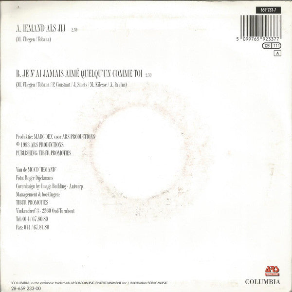 Barbara* -Iemand Als Jij / Je N'Ai Jamais Aimé Quelqu'Un Comme Toi