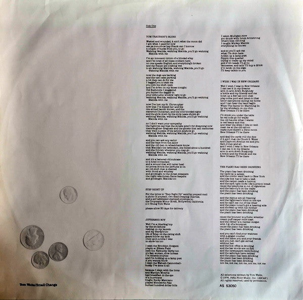 Tom Waits - Small Change