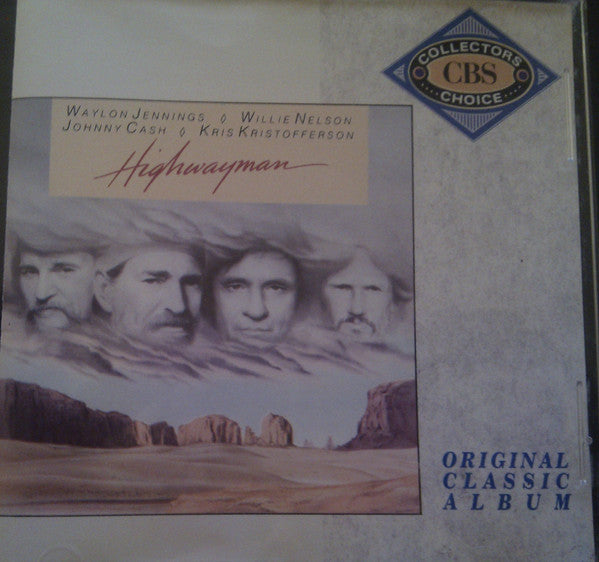 Waylon Jennings, Willie Nelson, Johnny Cash, Kris Kristofferson -Highwayman