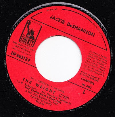 Jackie DeShannon -The Weight / Splendor In The Grass