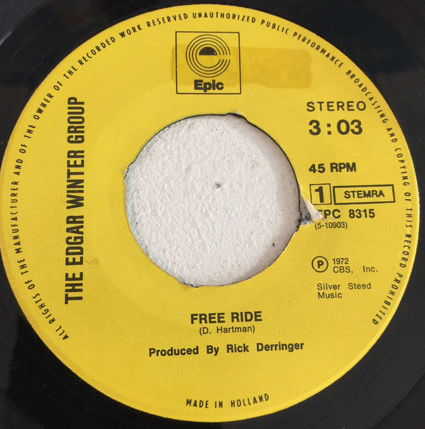 The Edgar Winter Group -Free Ride