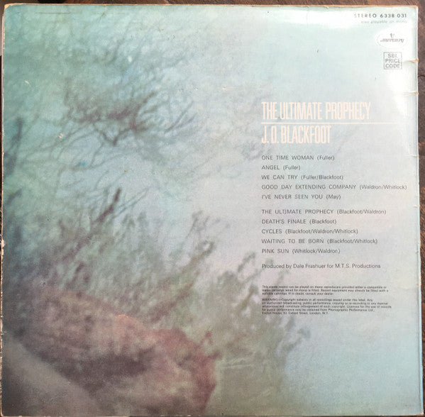 J. D. Blackfoot -The Ultimate Prophecy