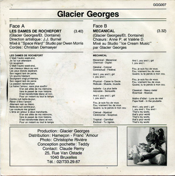 Glacier Georges -Les Dames De Rochefort