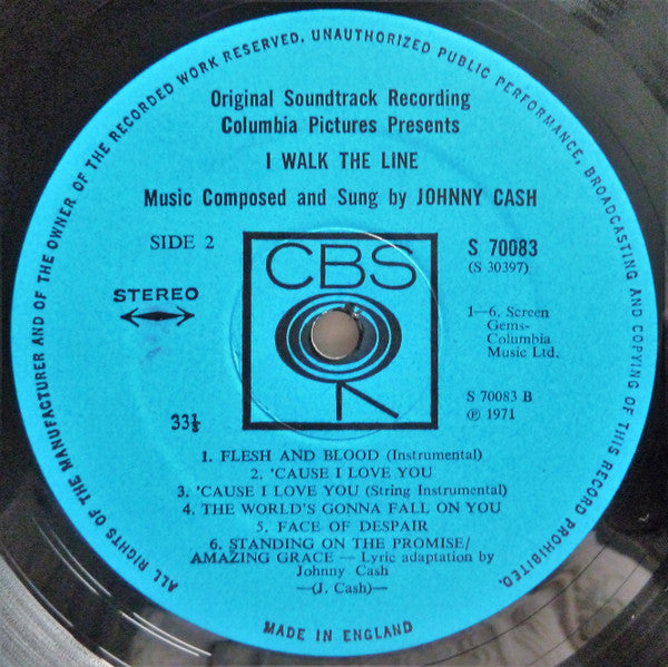 Johnny Cash -I Walk The Line (The Original Soundtrack Recording)