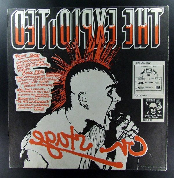 The Exploited -On Stage