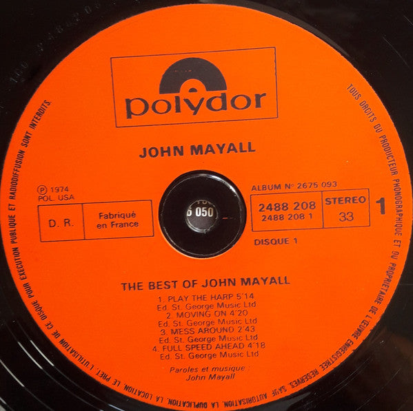 John Mayall -The Best Of John Mayall