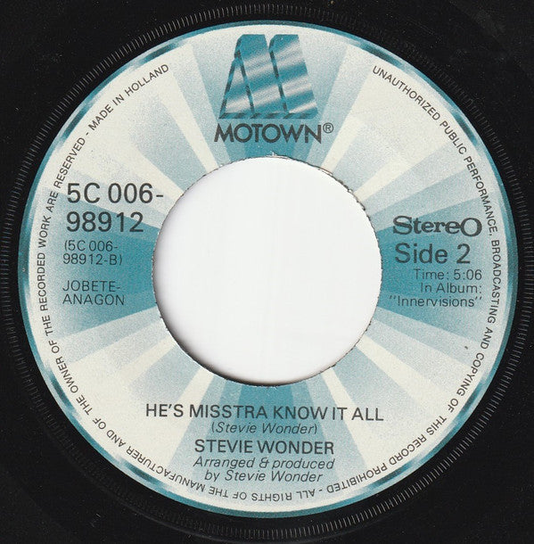 Stevie Wonder -Sir Duke