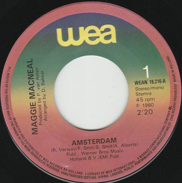 Maggie MacNeal -Amsterdam