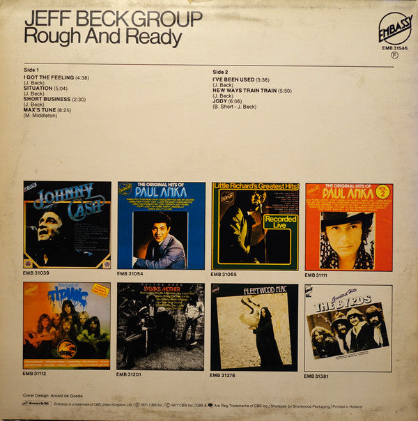 Jeff Beck Group -Rough And Ready