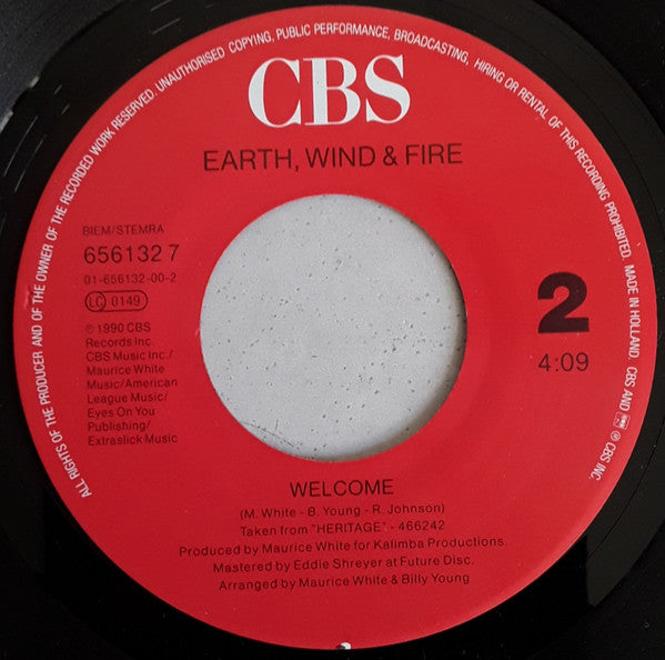 Earth, Wind & Fire Featuring M.C. Hammer* -Wanna Be The Man