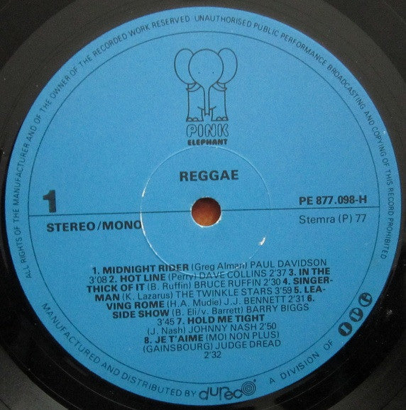 Various -Reggae Side Show Work All Day