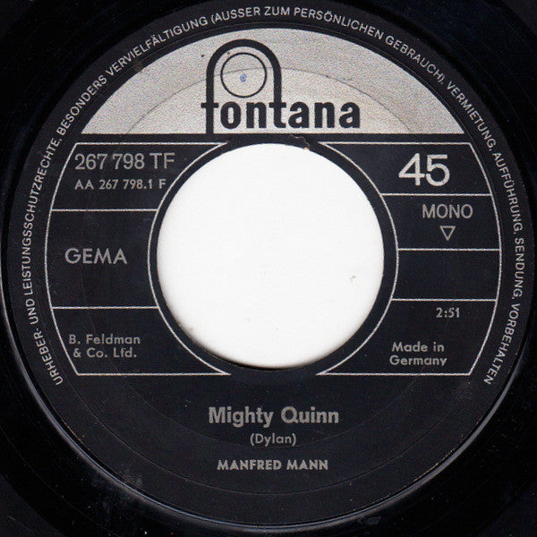 Manfred Mann -Mighty Quinn