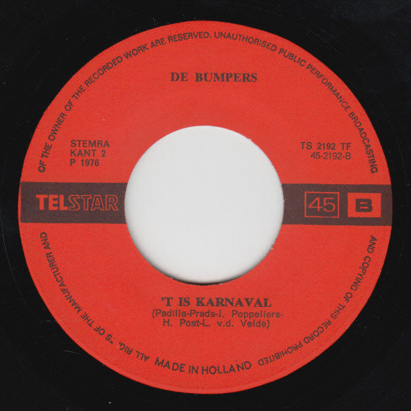 De Bumpers -Ik Dans De Bump Met Jou