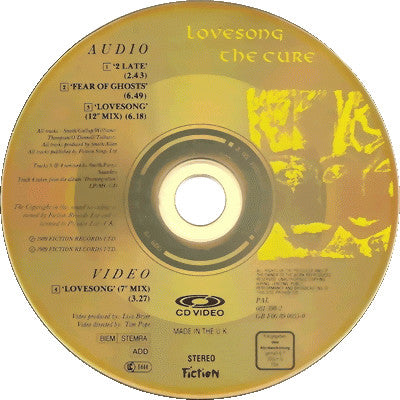 The Cure -Lovesong