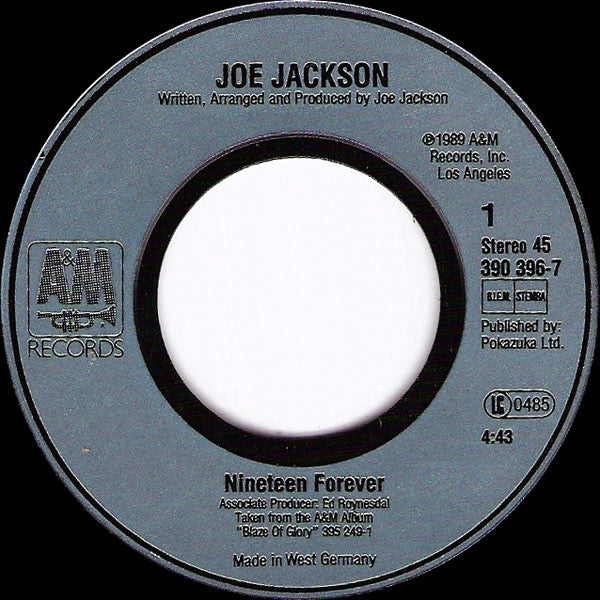 Joe Jackson -Nineteen Forever