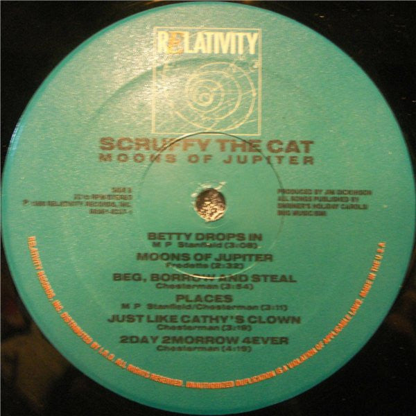 Scruffy The Cat -Moons Of Jupiter
