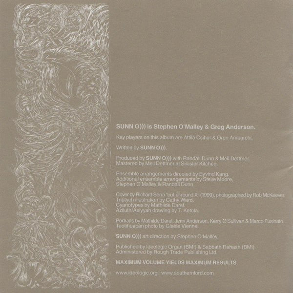 Sunn O))) -Monoliths & Dimensions