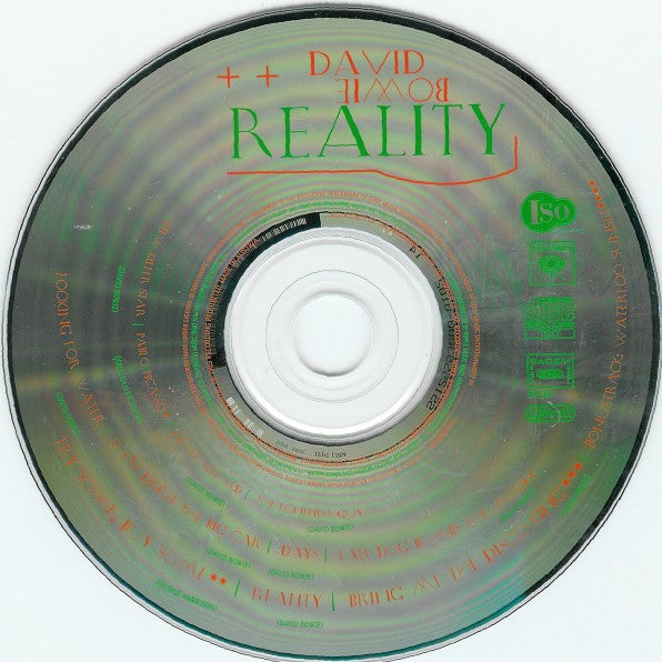 David Bowie -Reality