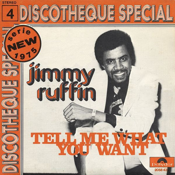 Jimmy Ruffin -Tell Me What You Want