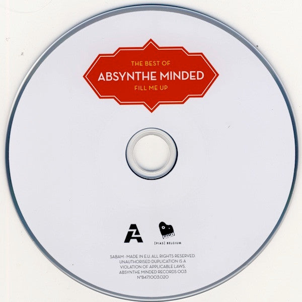 Absynthe Minded -Fill Me Up (The Best Of)