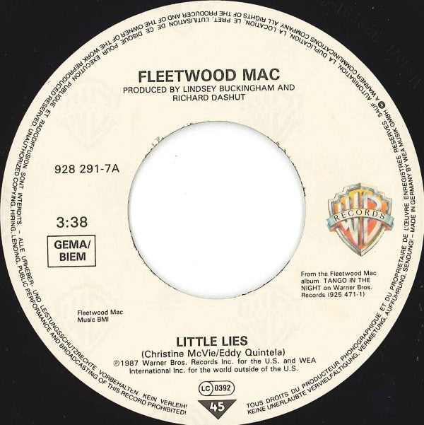 Fleetwood Mac -Little Lies