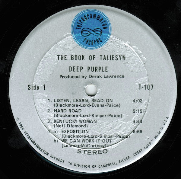 Deep Purple -The Book Of Taliesyn