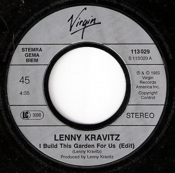 Lenny Kravitz -I Build This Garden For Us