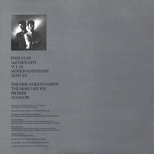 Orchestral Manoeuvres In The Dark -Organisation