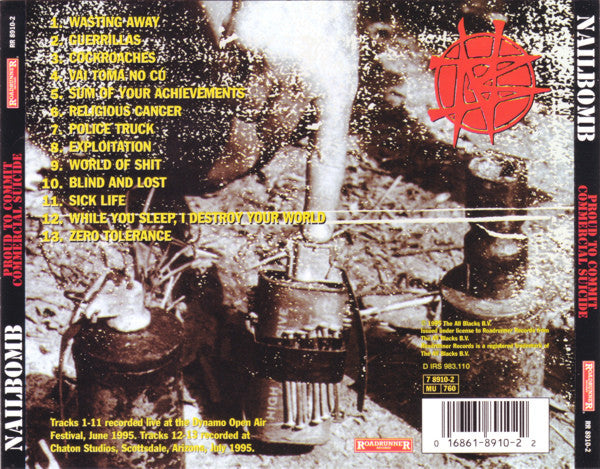Nailbomb -Proud To Commit Commercial Suicide
