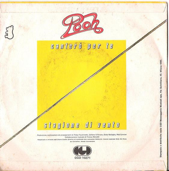 Pooh -Canterò Per Te