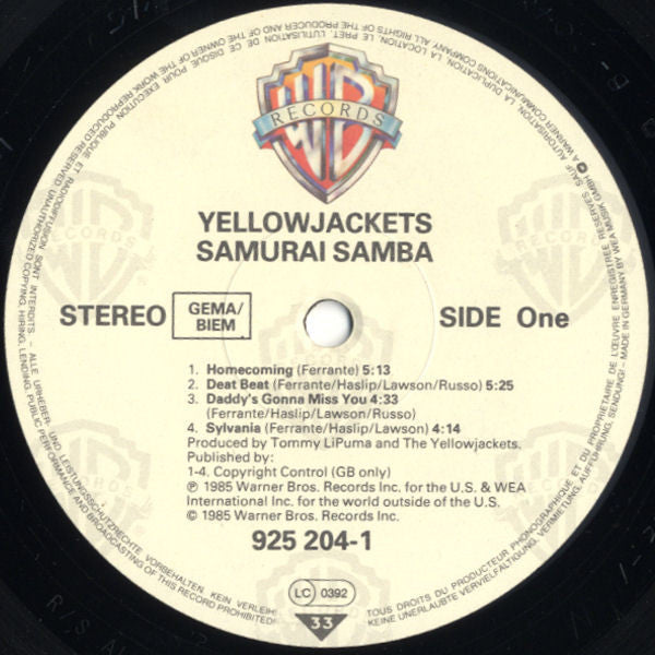 Yellowjackets - Samurai Samba