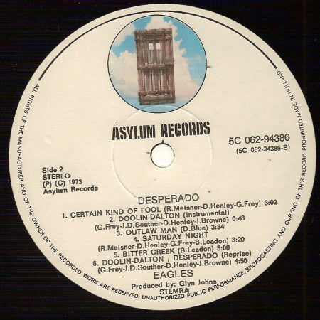 Eagles -Desperado