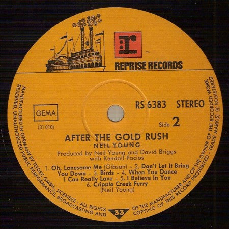 Neil Young -After The Gold Rush