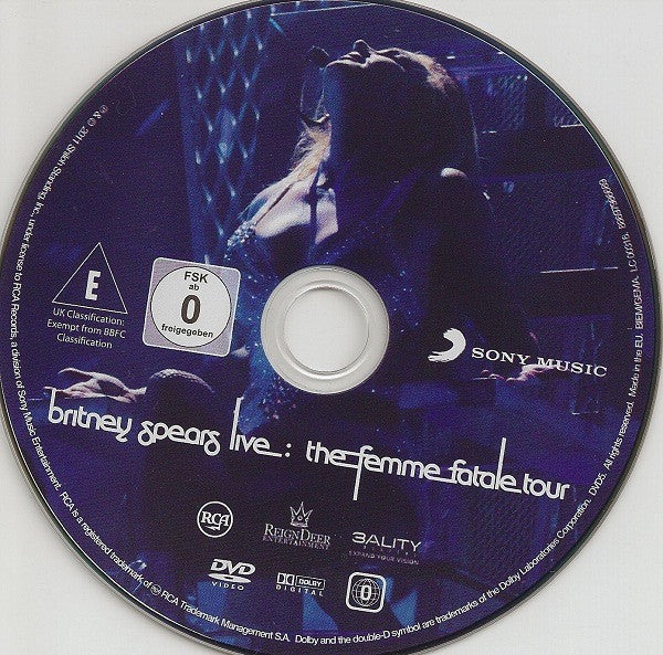 Britney Spears -Live The Femme Fatale Tour