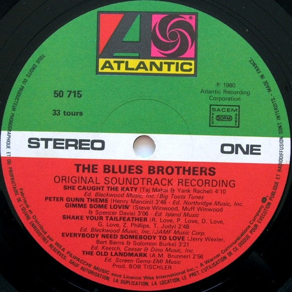 The Blues Brothers -The Blues Brothers (Bande Originale Du Film)
