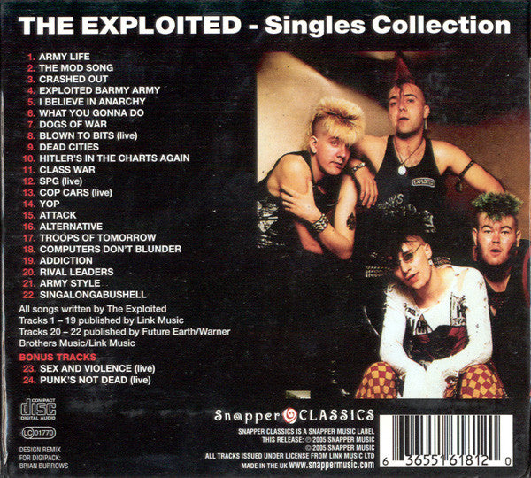 The Exploited - Singles Collection