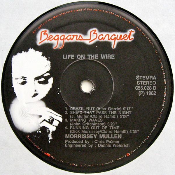 Morrissey Mullen -Life On The Wire
