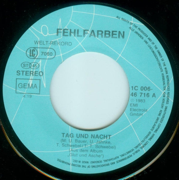 Fehlfarben -Tag Und Nacht