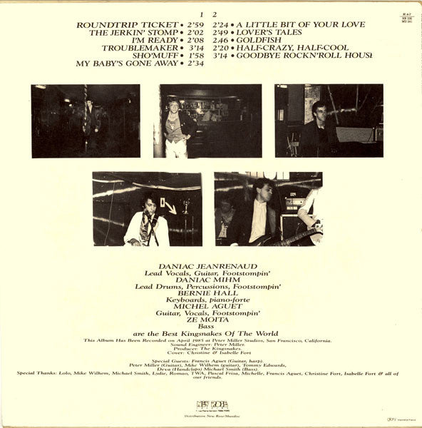 The Kingsnakes -Roundtrip Ticket