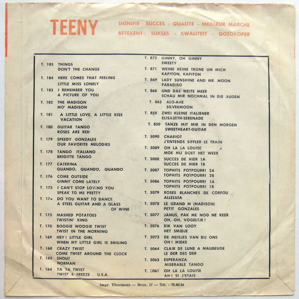 Al Brown And The Tunetoppers* - The Madison / Mo' Madison