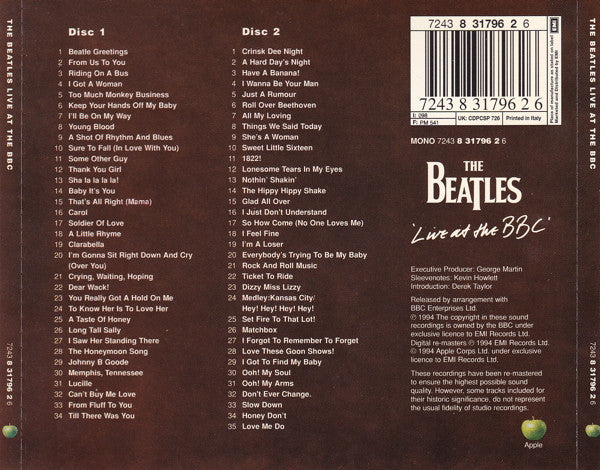 The Beatles -Live At The BBC