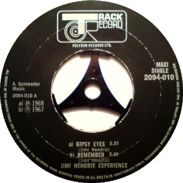 The Jimi Hendrix Experience -Gypsy Eyes