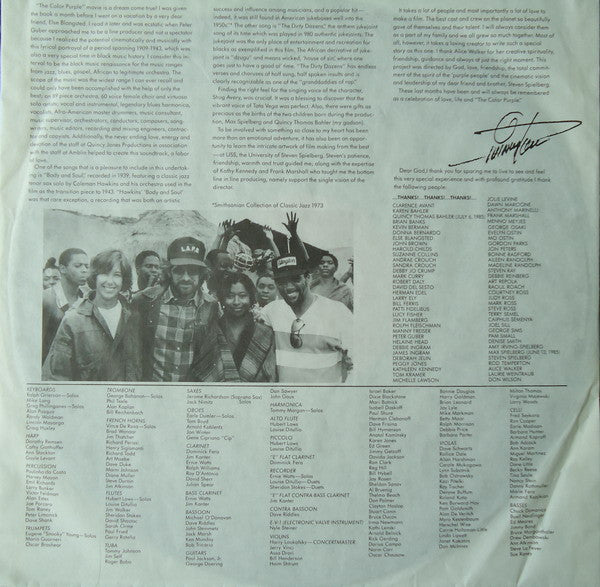 Quincy Jones -The Color Purple (Original Motion Picture Sound Track)