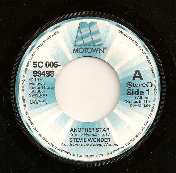 Stevie Wonder -Another Star