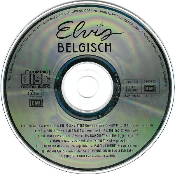 Various -Elvis Belgisch