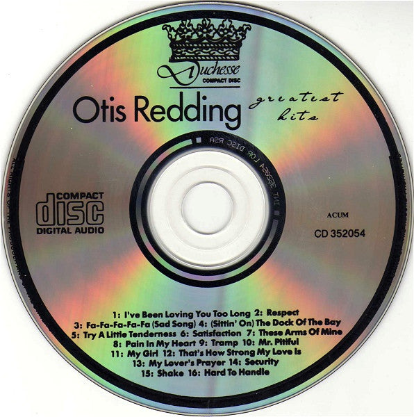 Otis Redding - Greatest Hits
