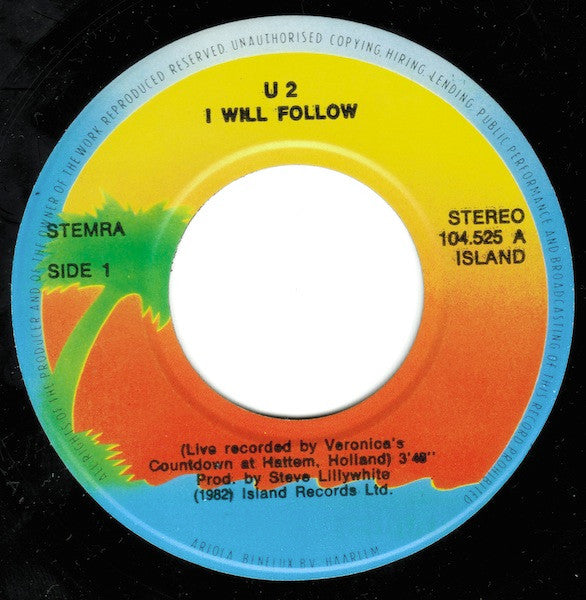 U2 -I Will Follow (Live)