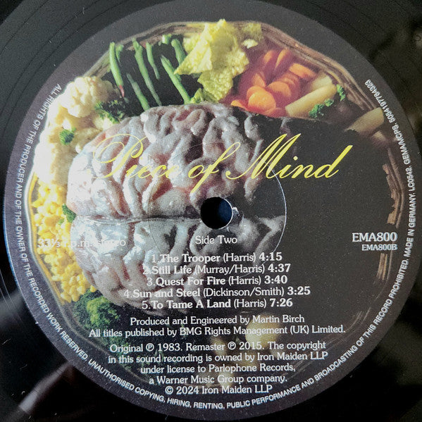 Iron Maiden -Piece Of Mind